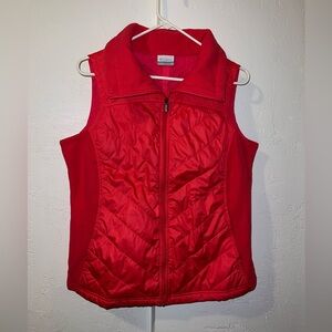 Columbia Hot Pink Puffer Vest